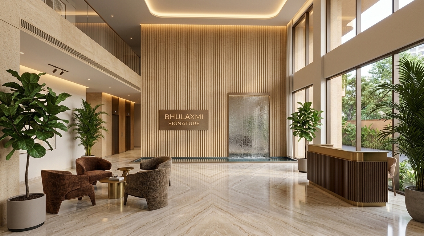 Double-Height Grand Arrival Lobby