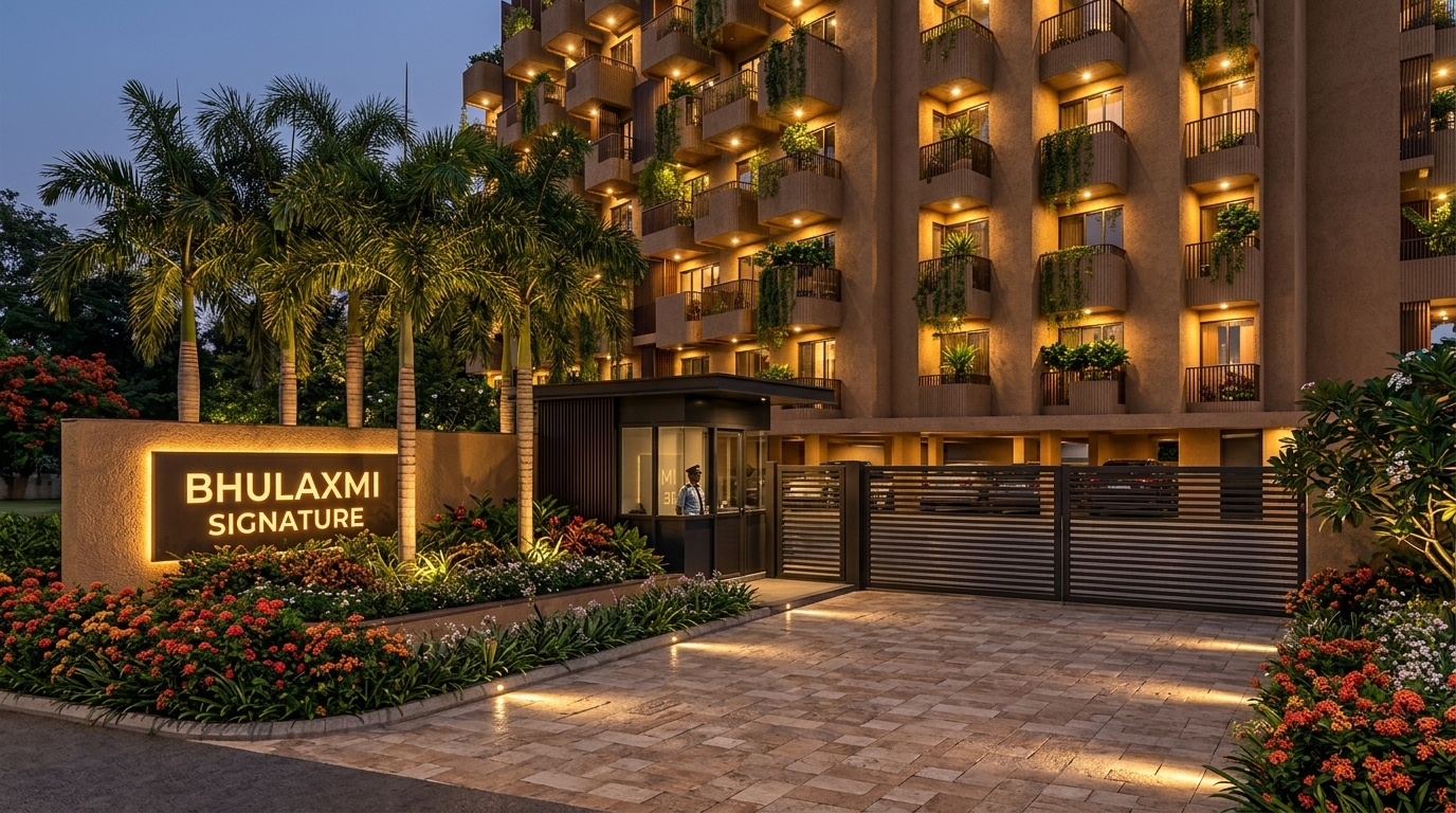 Bhulaxmi Signature gated arrival court