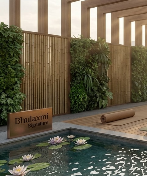 Living Acoustic Bamboo Screen
