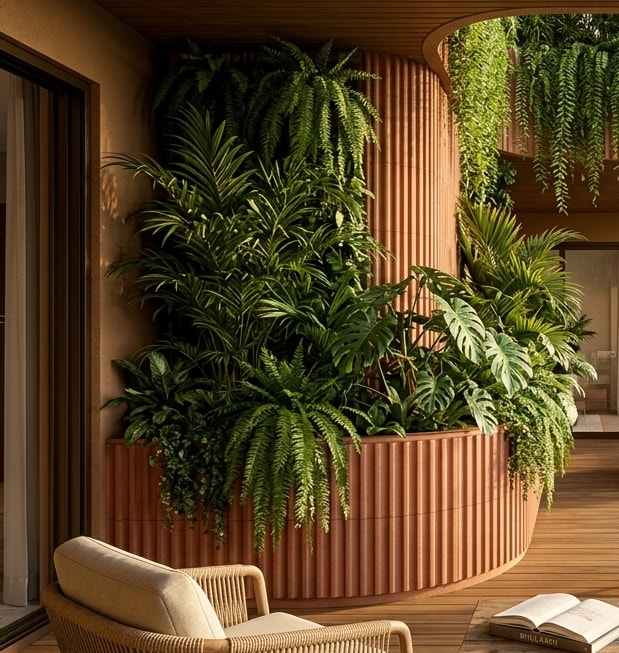 Living Vertical Micro-Forest